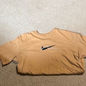 Nike Tan Short Sleeve Tee